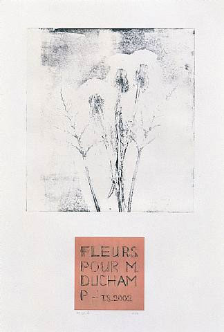 Thomas Schütte, Fleurs Pour M. Duchamp, 2002