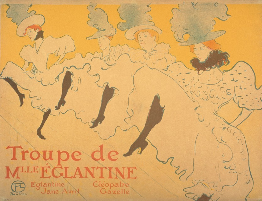 Toulouse-Lautrec Paris. Plakat. Publicité.