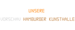 Vorschau Hamburger Kunsthalle